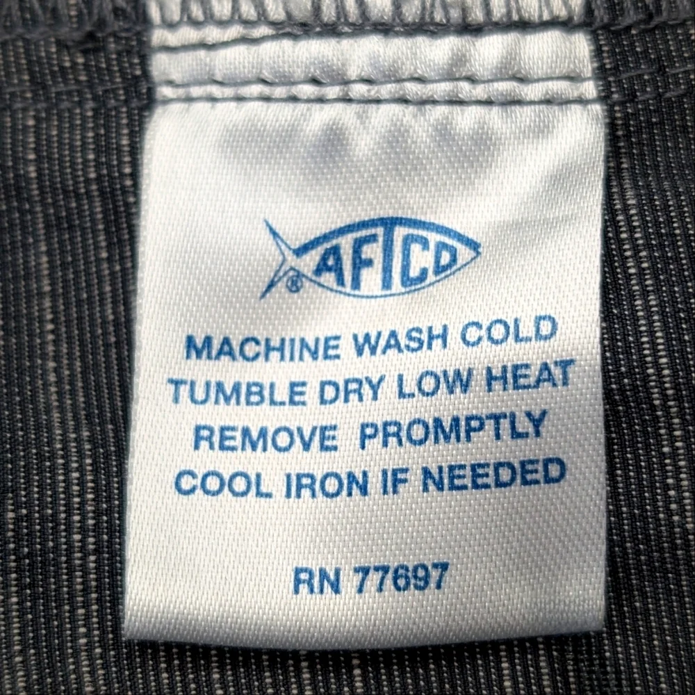 AFICO 365 Hybrid Chino Fishing Shorts Carcoal 9 Inch Inseam Men Size 36